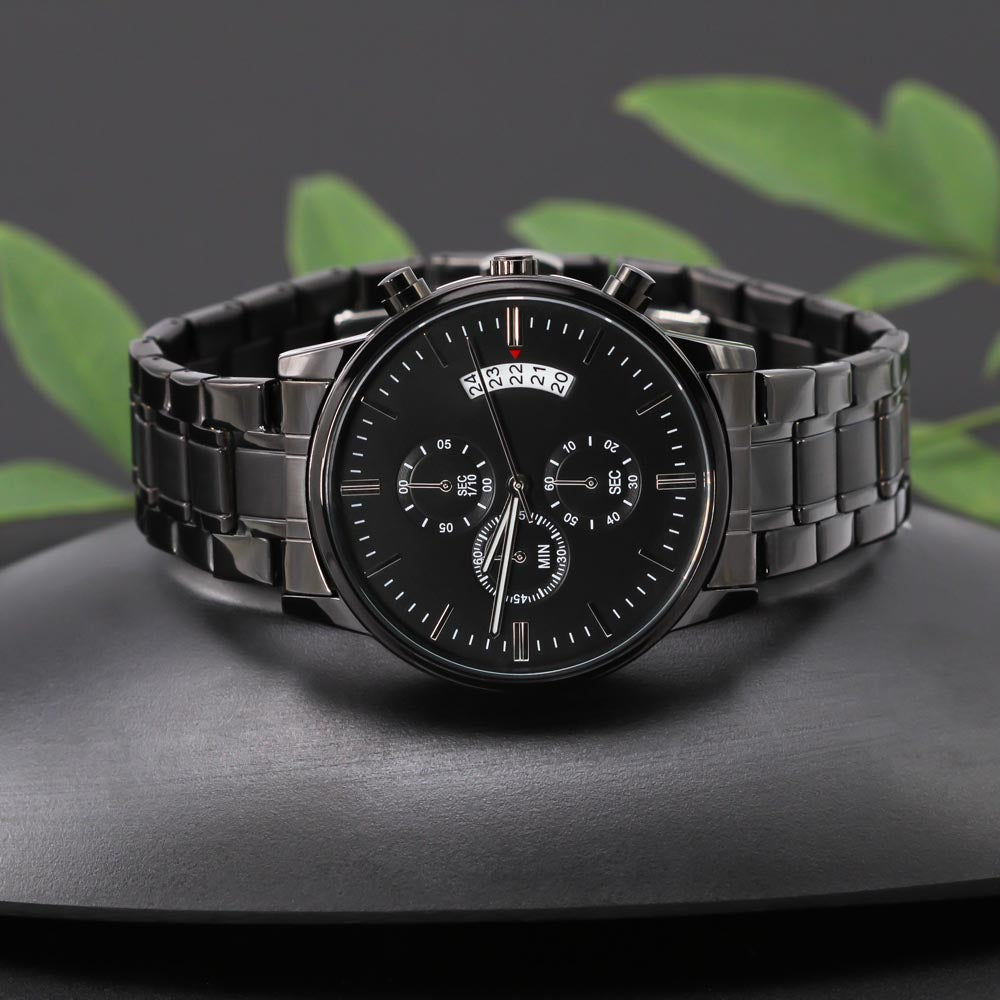 Engraved Watch Gift for Dad, Father’s Day gift for Daddy, Birthday Gift for Dad, Engraved Watch for Him, Father Gift from Daughter and Son