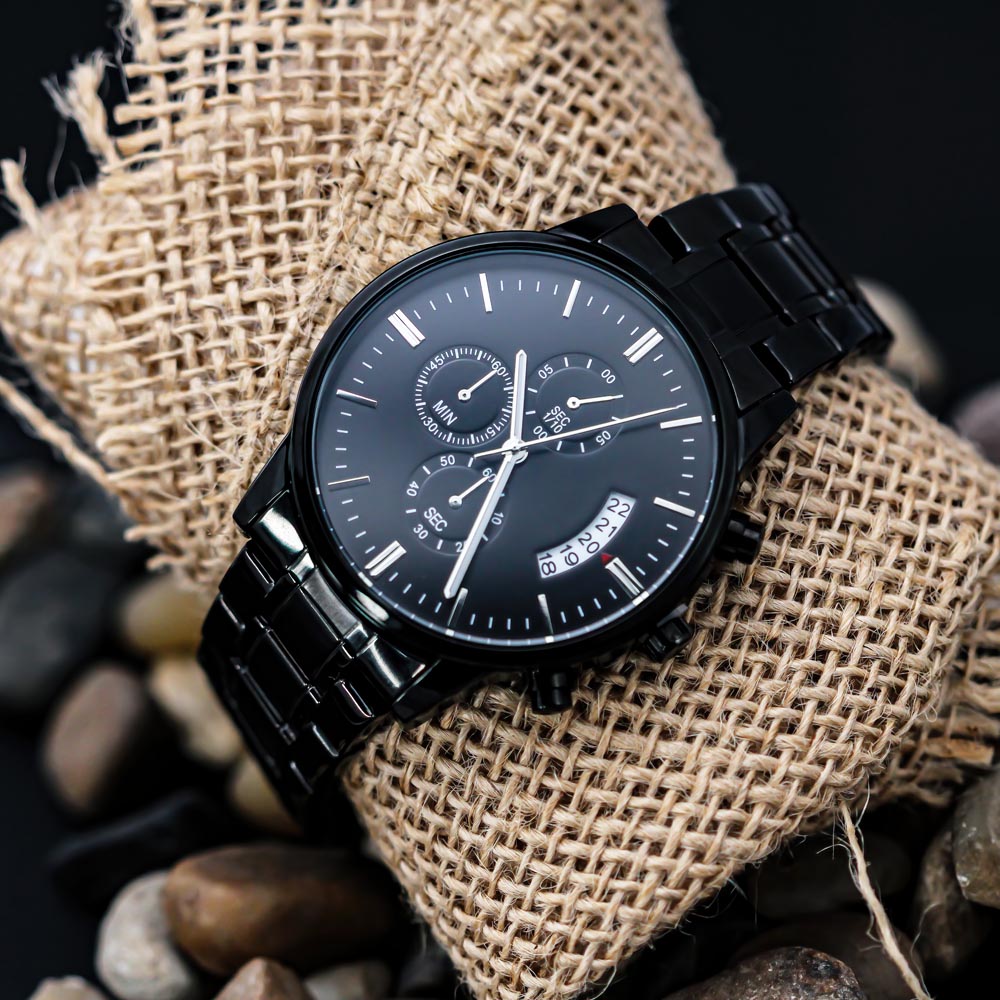 Engraved Watch Gift for Dad, Father’s Day gift for Daddy, Birthday Gift for Dad, Engraved Watch for Him, Cool Father Gift for Husband