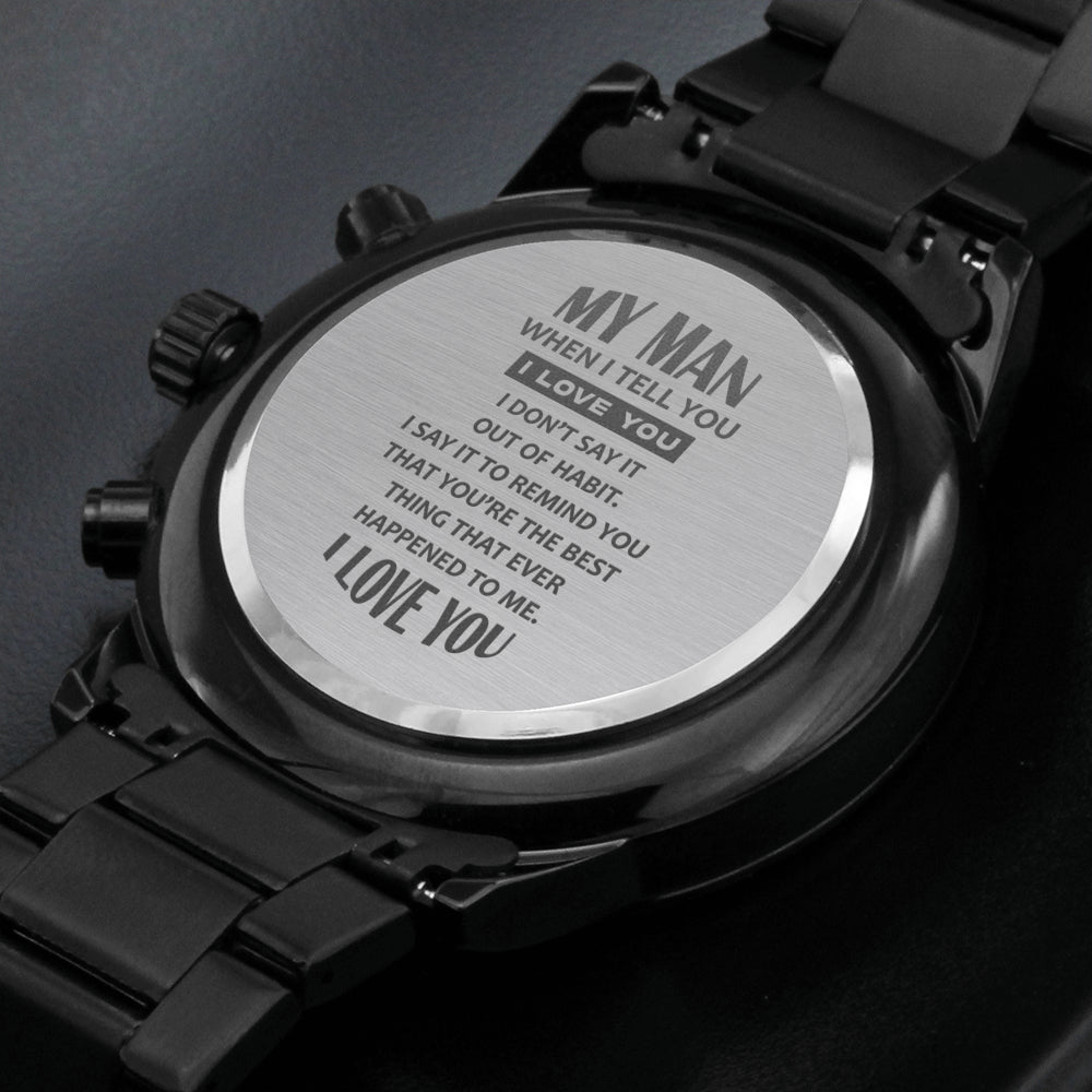 Gift for Husband, Father’s Day gift for Husband, Watch gift for Him, Boyfriend, Future Husband, Dad