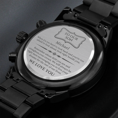 To Our Son Custom Watch