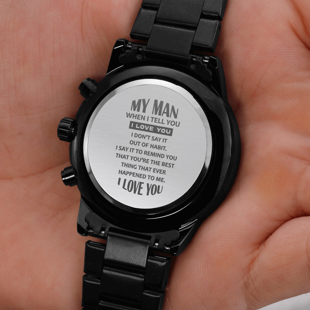 Gift for Husband, Father’s Day gift for Husband, Watch gift for Him, Boyfriend, Future Husband, Dad