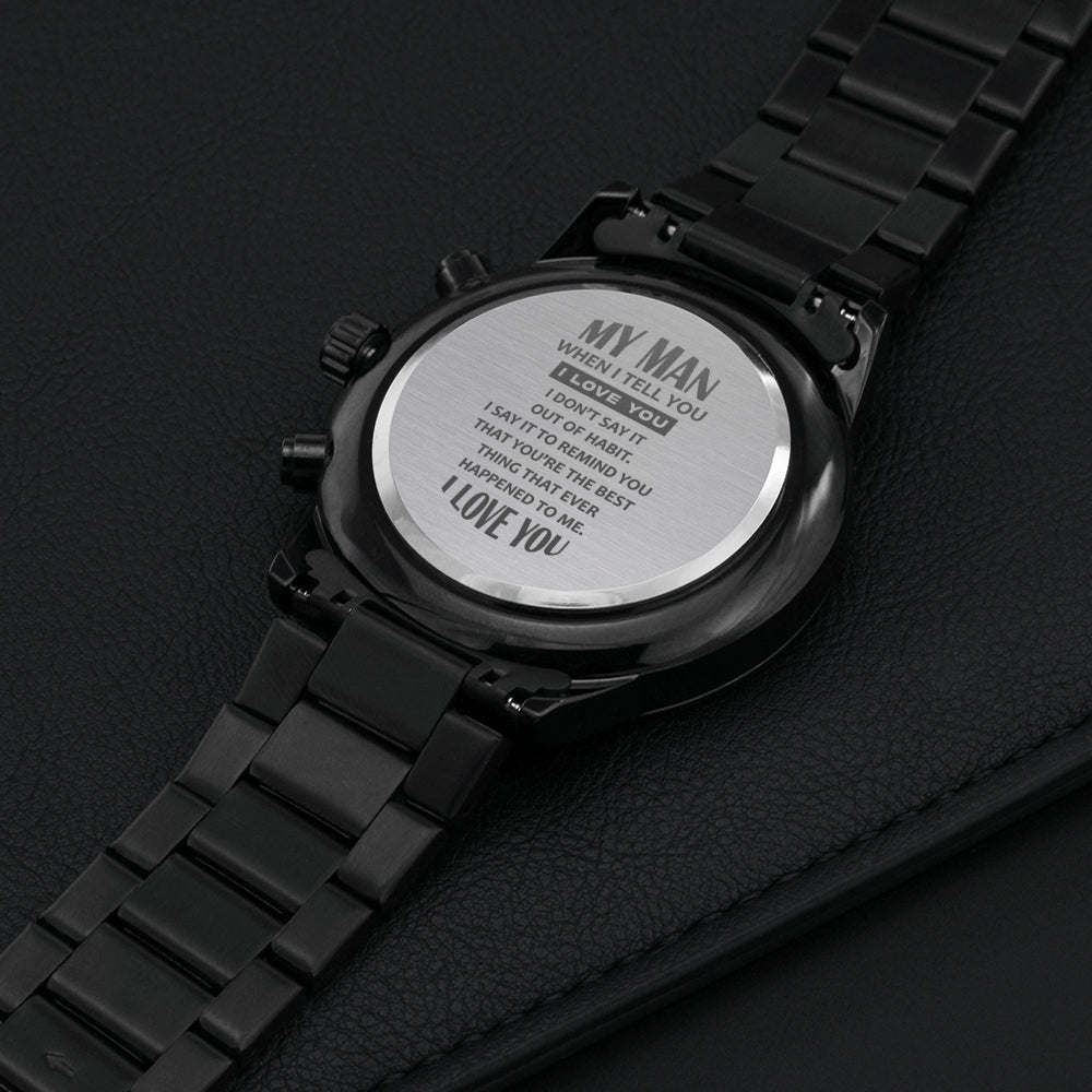 Gift for Husband, Father’s Day gift for Husband, Watch gift for Him, Boyfriend, Future Husband, Dad