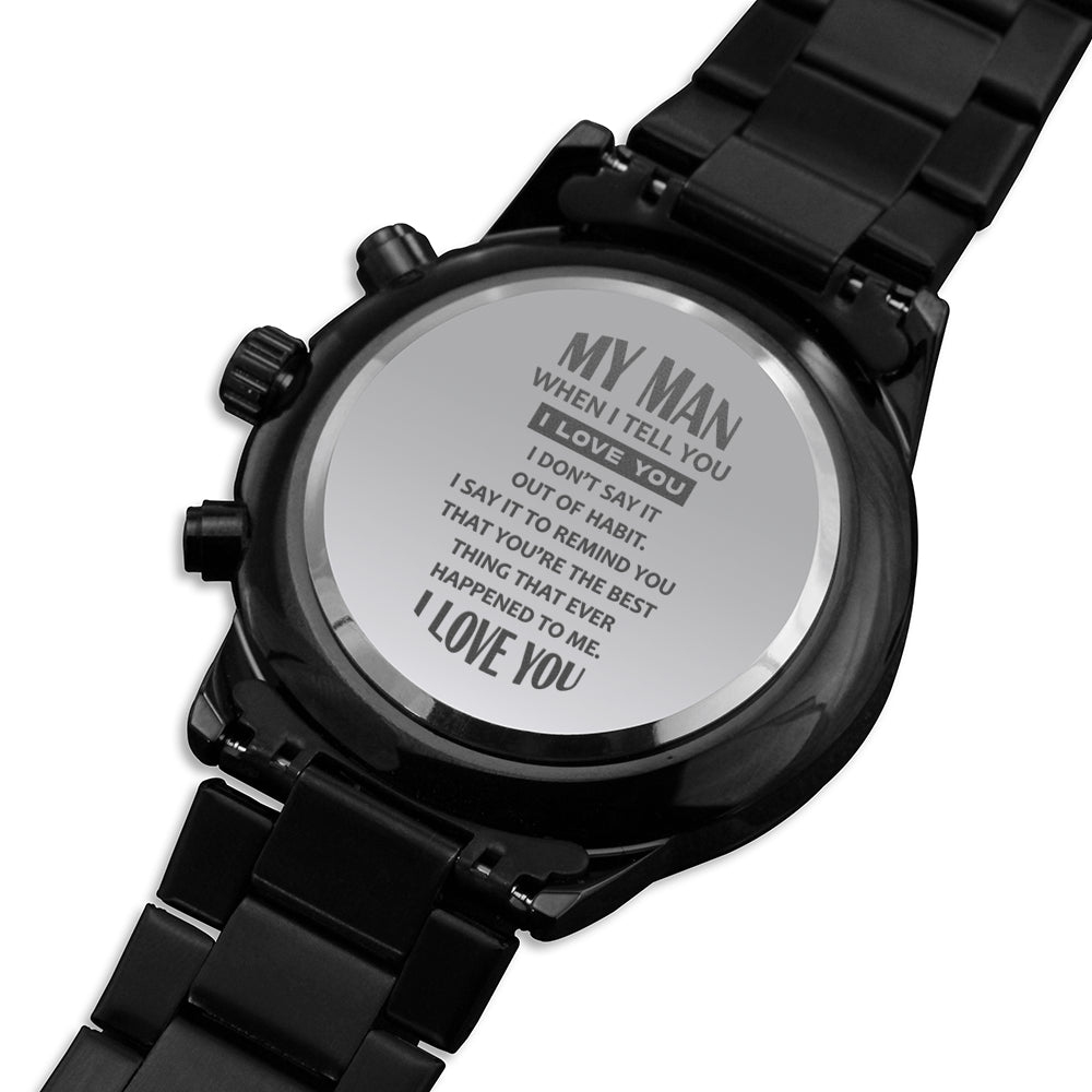Gift for Husband, Father’s Day gift for Husband, Watch gift for Him, Boyfriend, Future Husband, Dad