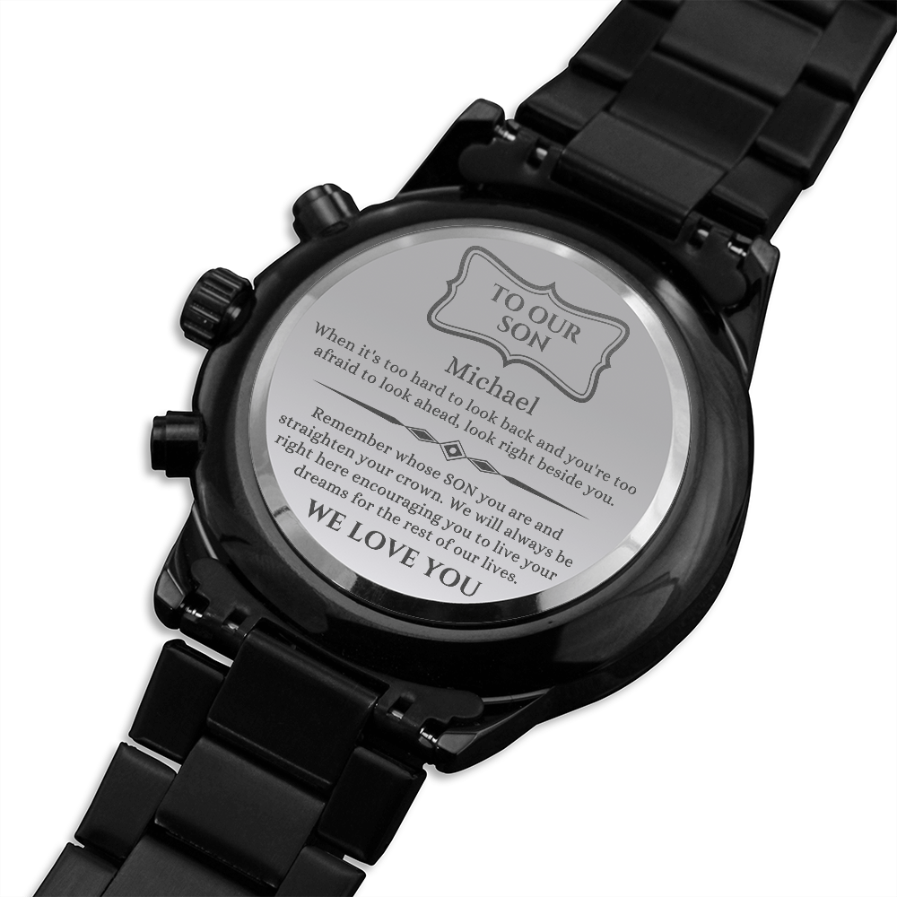To Our Son Custom Watch