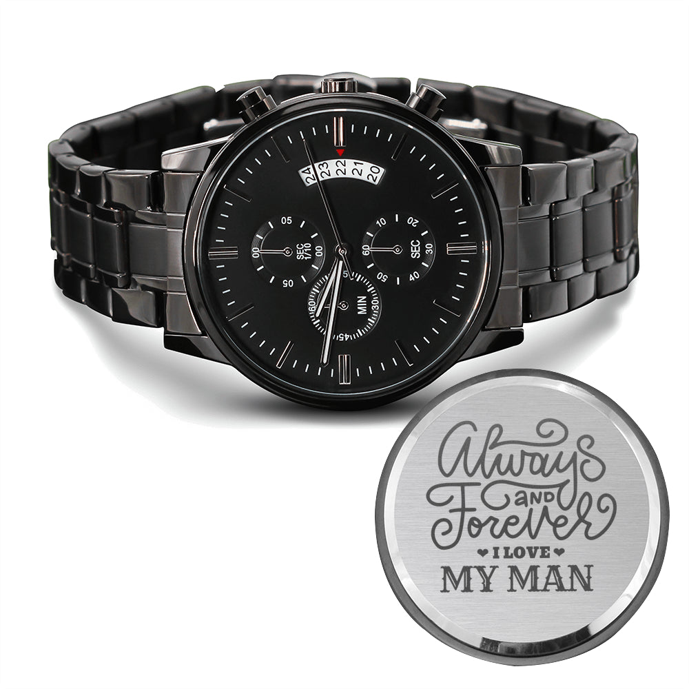 Engraved Watch Gift for Him, Father’s Day gift for Husband, Birthday Gift for Husband, Engraved Watch for Him, Cool Father Gift, Gift for Boyfriend