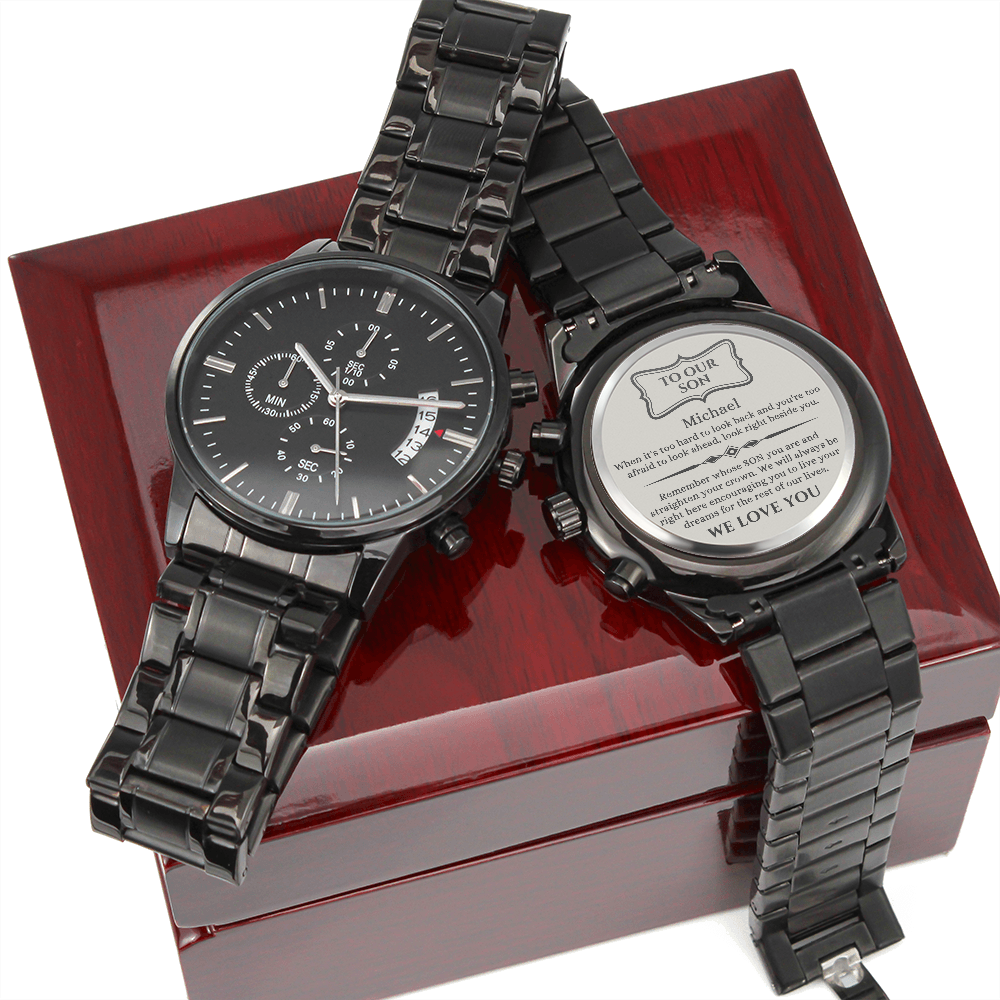 To Our Son Custom Watch