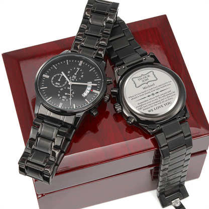To Our Son Custom Watch