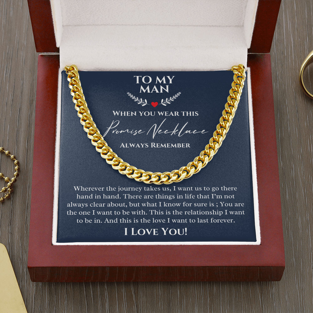 Anniversary Gift for Boyfriend, Boyfriend Birthday Gift, Christmas Gift for Boyfriend, Unique Boyfriend Gift, Meaningful Gift, Necklace Gift