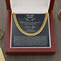 Romantic Christmas Gifts for him, Birthday Gift for him, Christmas Gift for Boyfriend, Best Gift for him, Meaningful Gift, Necklace Gift