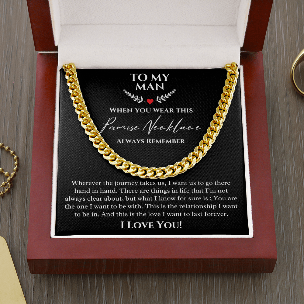Anniversary Gift for Boyfriend, Boyfriend Birthday Gift, Christmas Gift for Boyfriend, Unique Boyfriend Gift, Meaningful Gift, Necklace Gift