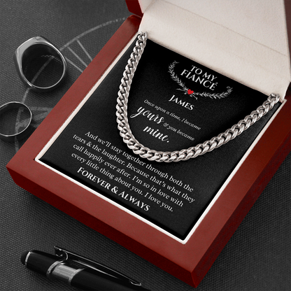 TO MY FIANCE CUSTOM