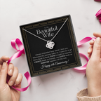 6 Year Anniversary Gift For Wife - Love Knot Necklace