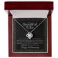 3 Year Anniversary Gift For Wife - Love Knot Necklace
