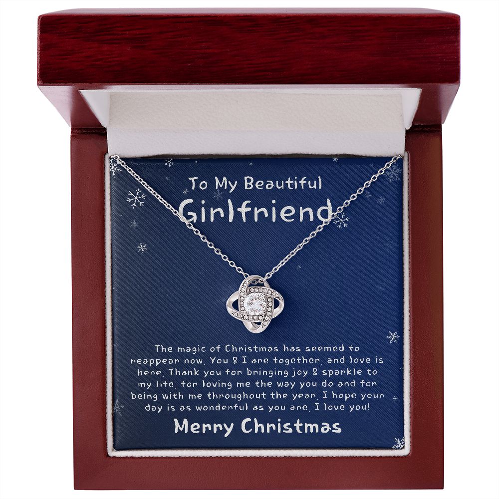 Christmas Gift for Girlfriend - Love Knot Necklace