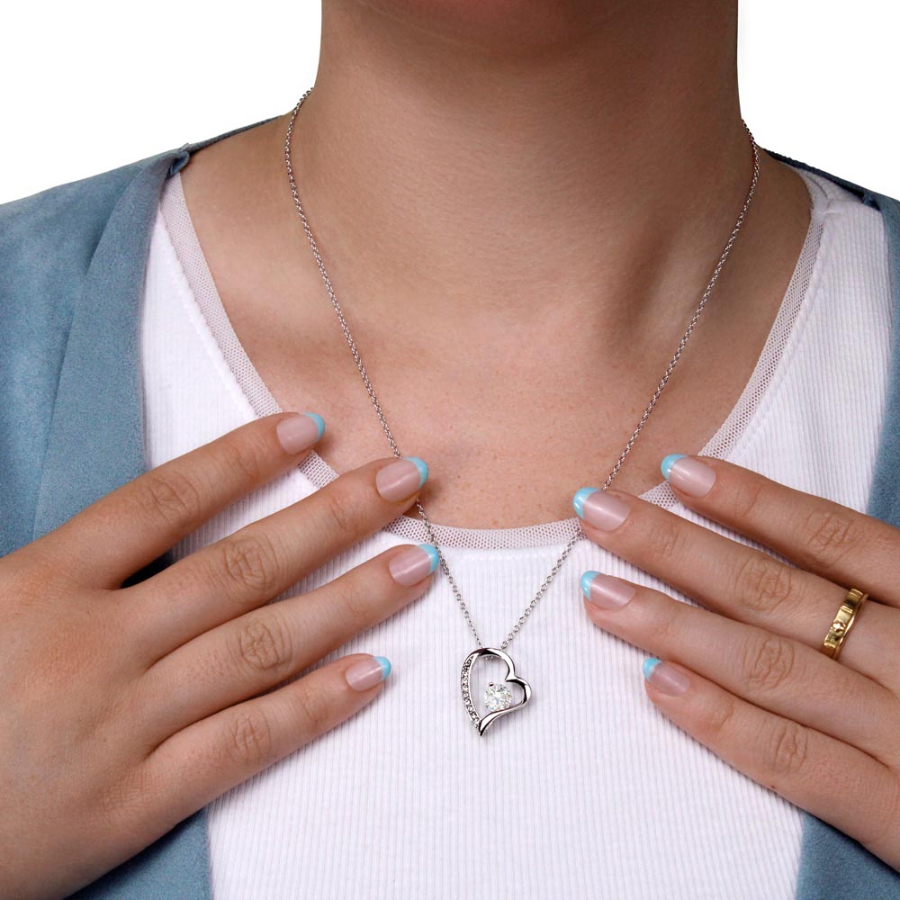 Mother In Law Wedding Gift - Forever Love Necklace