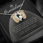 New Grandma Gift | Mom to Grandma Necklace | Pregnancy Announcement Grandparent | First Time Grandma Gifts | New Grandma Necklace