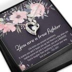 Cancer Fighter Gift For Women - Forever Love Necklace