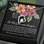 Suegra Gift, Suegra Necklace, Spanish Mother-In-Law Gift from Daughter-In-Law, Regalo Para Mi Suegra, Nuera A Suegra Cumpleaños De La Suegra
