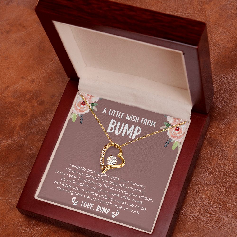 Sentimental Baby Shower Gift, New Mom Gift, Mommy To Be Gift, A Little Wish From Bump, First Time Mom To Be Gift, Push Gift, Pregnancy Gift