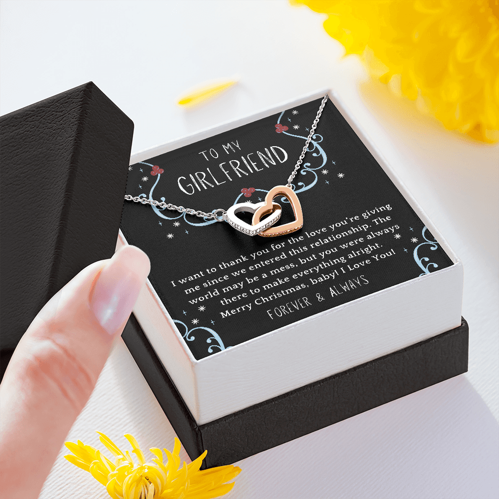 Christmas Gift for Girlfriend, Christmas Present for Girlfriend, Christmas Gift for Love, Necklace Christmas Gift for Girlfriend