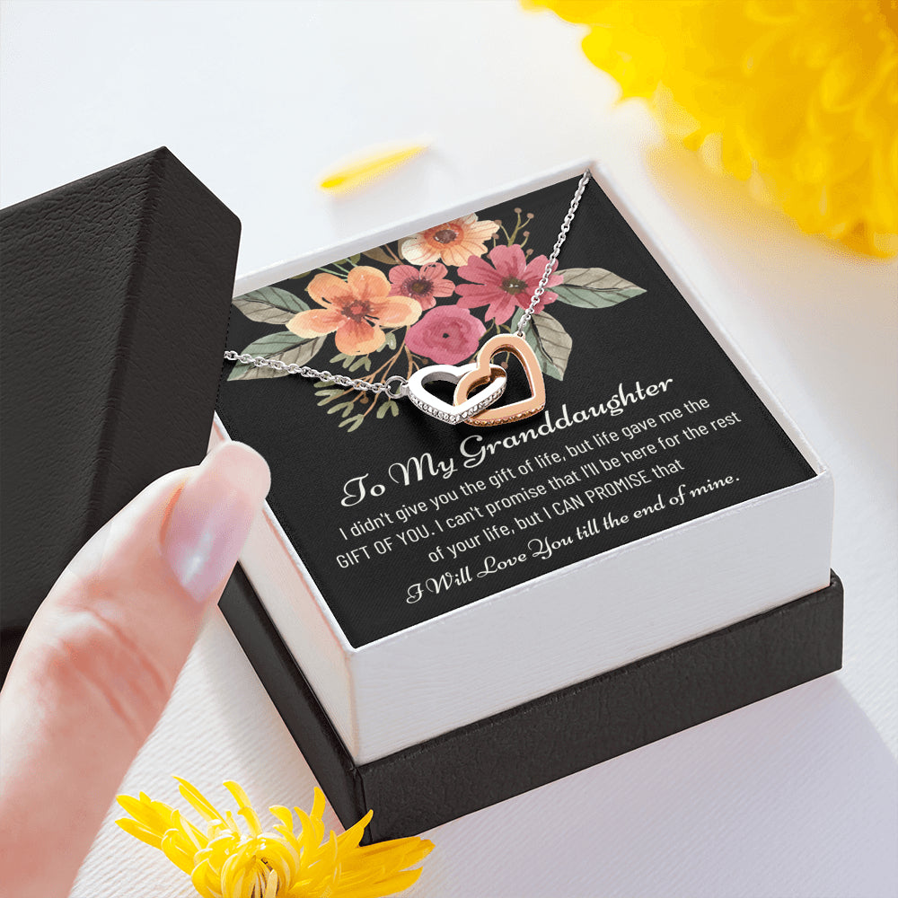 To My Granddaughter, Christmas Gift for Granddaughter, Christmas Present for Granddaughter, Necklace Gift for Granddaughter From Grandma