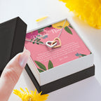 To My Badass Niece, Straighten Your Crown Necklace, Aunt Niece Necklace, Niece Birthday Gift, Niece Graduation Gift