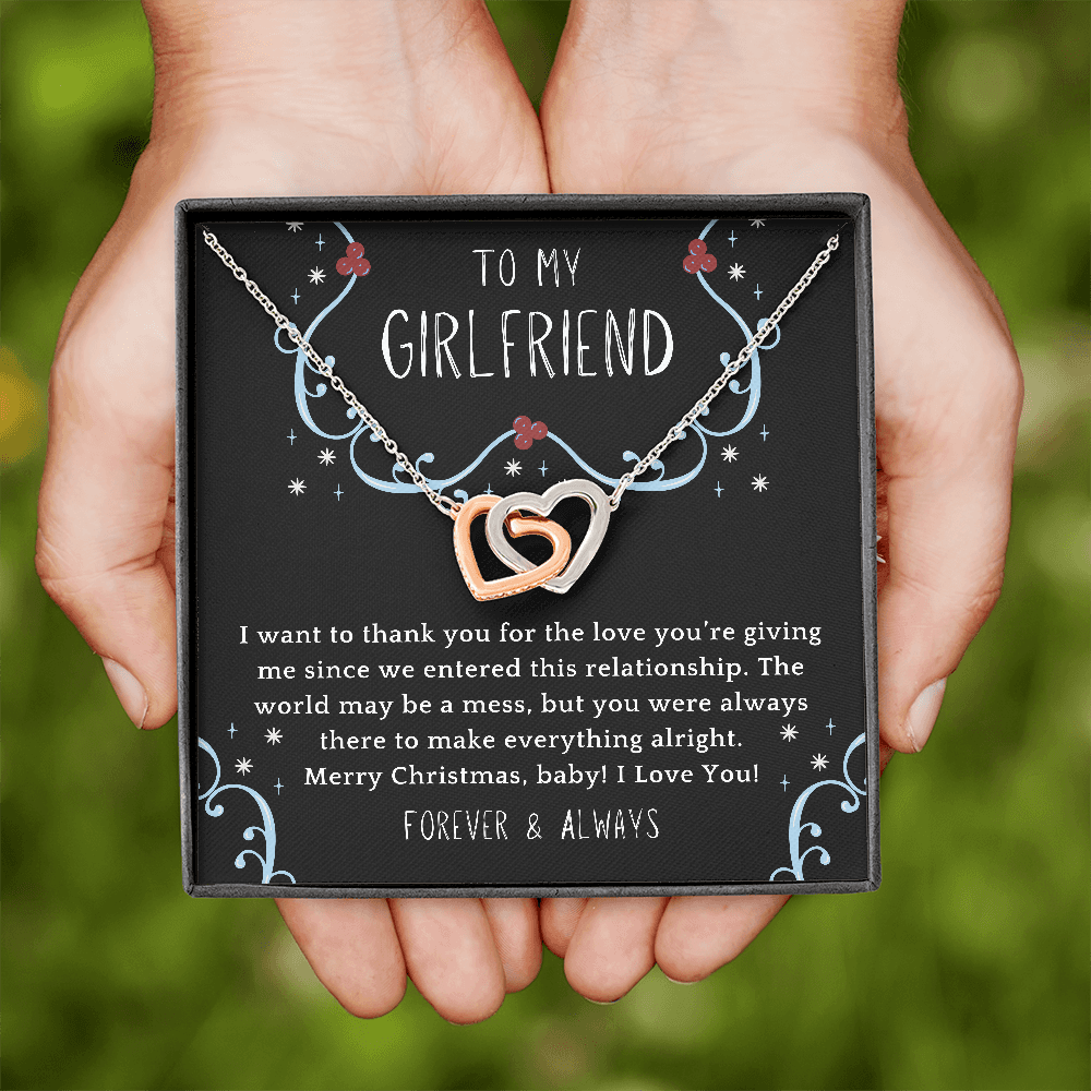 Christmas Gift for Girlfriend, Christmas Present for Girlfriend, Christmas Gift for Love, Necklace Christmas Gift for Girlfriend