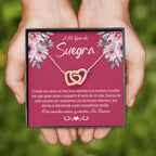 Suegra Necklace Gift, Spanish Mother In Law Gift from Daughter In Law, Regalo Para Mi Suegra, Nuera A Suegra Cumpleaños De La Suegra, Jewelry