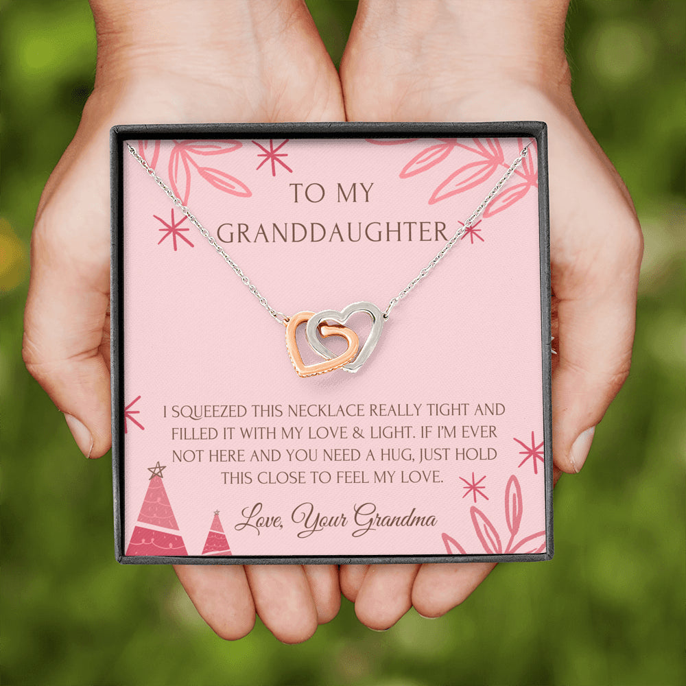 5 Interlocking Necklace Granddaughter