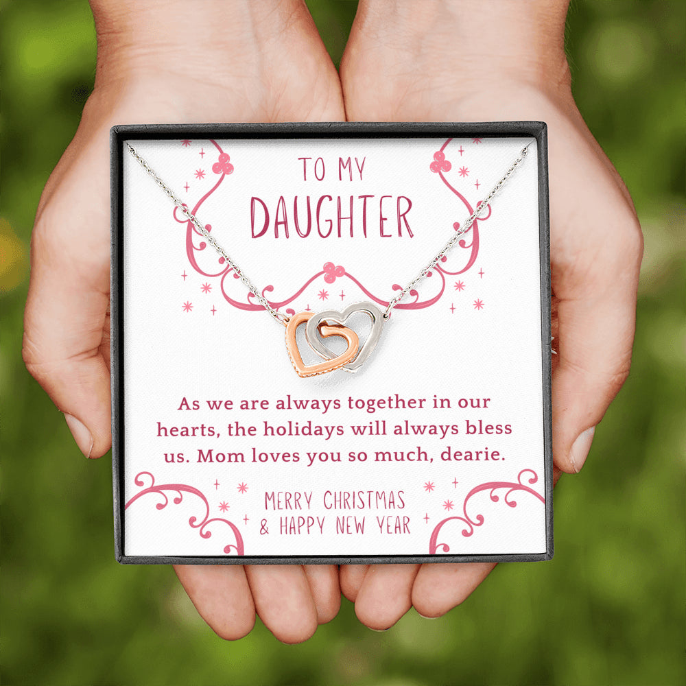 Christmas Gift for Daughter, Necklace for Daughter, Christmas Present for Daughter, Christmas Necklace Gift for Daughter, Gift from Mom