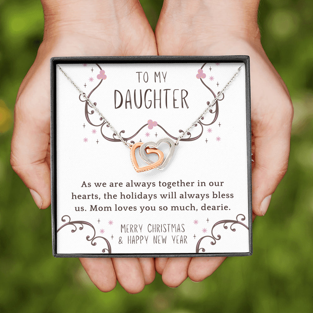 Christmas Gift for Daughter, Necklace for Daughter, Christmas Present for Daughter, Christmas Necklace Gift for Daughter, Gift from Mom