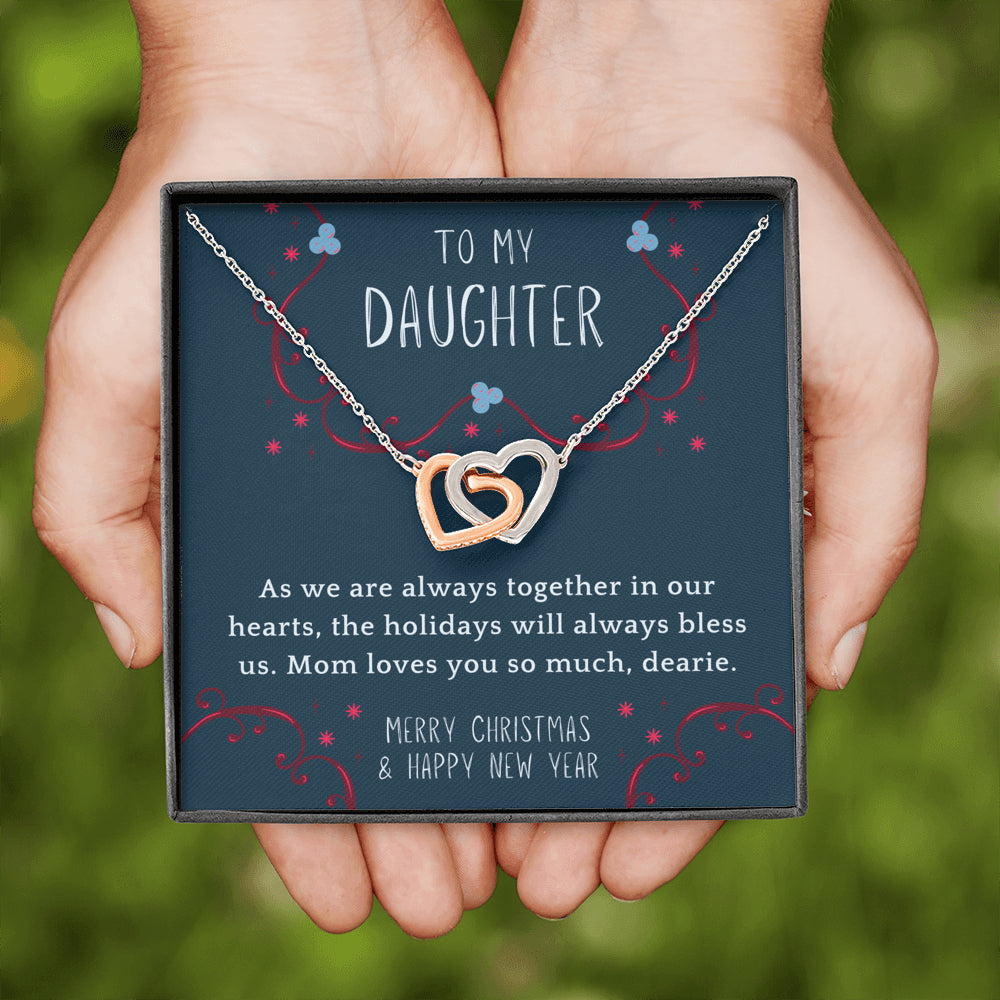 Christmas Gift for Daughter, Necklace for Daughter, Christmas Present for Daughter, Christmas Necklace Gift for Daughter, Gift from Mom