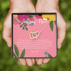 To My Amazing Niece, Straighten Your Crown Necklace, Aunt Niece Necklace, Niece Birthday Gift, Niece Graduation Gift