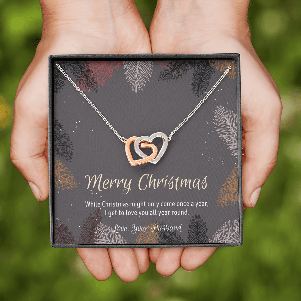Christmas Gift for Wife, Love Knot Necklace for Wife, Christmas Present for Wife, Christmas Gift for Love, Christmas Gift for Girlfriend