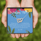 To My Amazing Niece, Straighten Your Crown Necklace, Aunt Niece Necklace, Niece Birthday Gift, Niece Graduation Gift