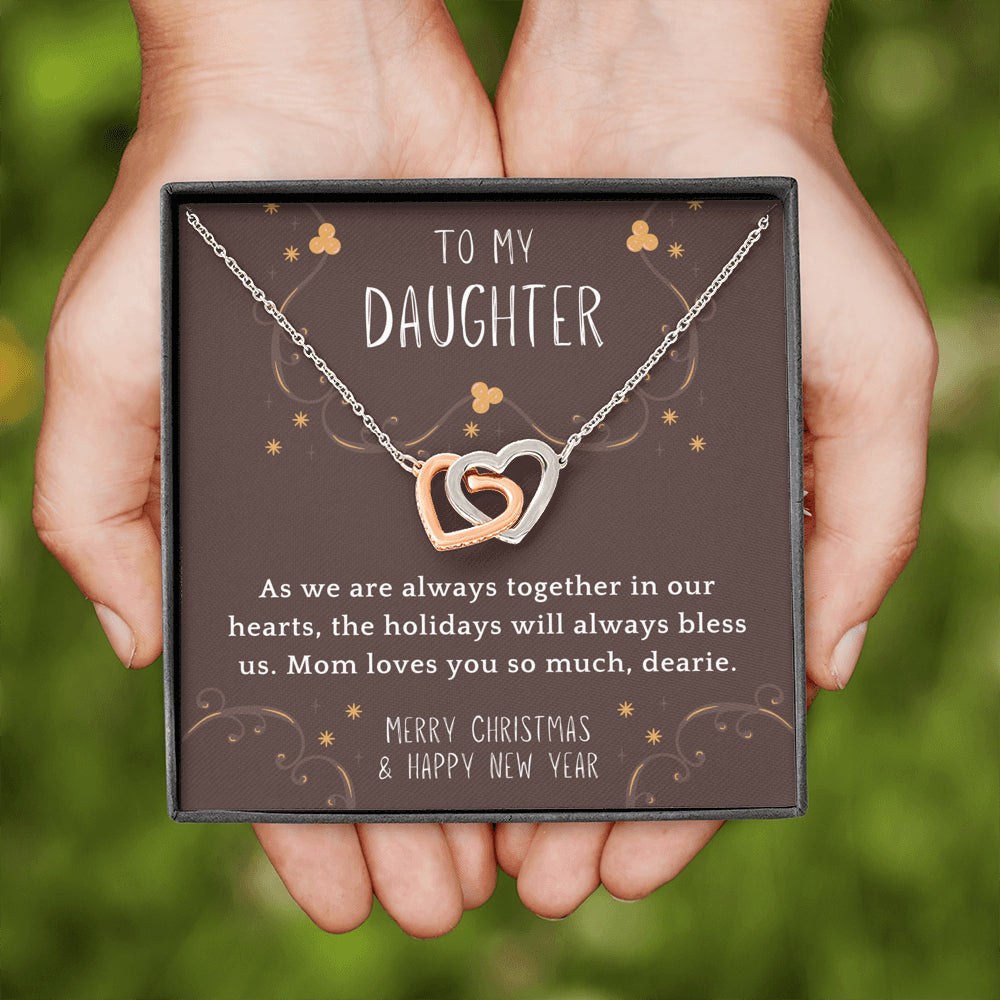 Christmas Gift for Daughter, Necklace for Daughter, Christmas Present for Daughter, Christmas Necklace Gift for Daughter, Gift from Mom