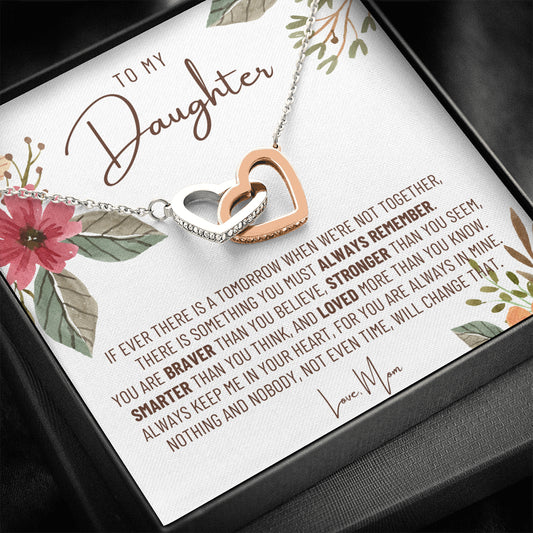 To My Daughter, Gift For Daughter from Mom, Daughter Mother Necklace, Daughter Gift from Mom, Unique, Grown Up Daughter,  Daughters Birthday