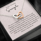 Surrogate Interlocking Necklace Heartfelt Gift