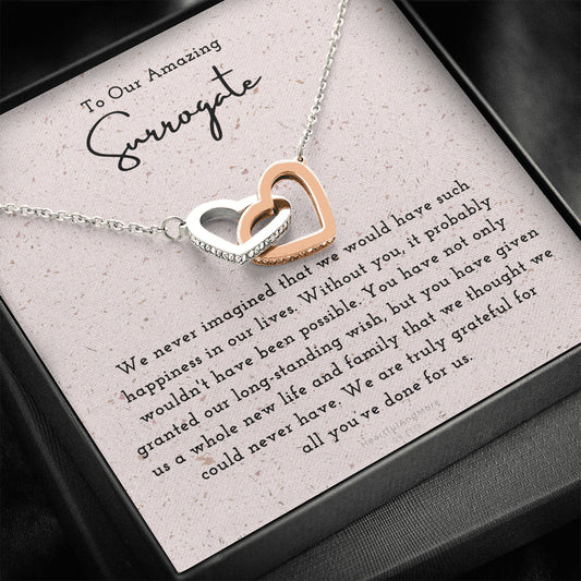Surrogate Appreciation Gift, Surrogate Gift, Surrogate Gift With Message Card, Surrogate Transfer Day Thank You Gift