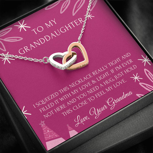 4 Interlocking Necklace Granddaughter