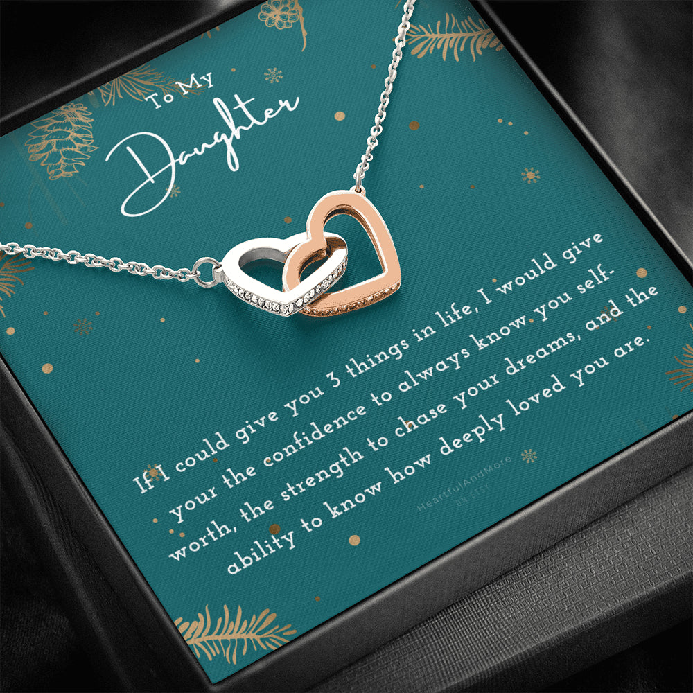 To My Daughter, Daughter Necklace, Anniversary Gift for Daughter, Daughter Gift, Gift for Daughter, Birthday Gift