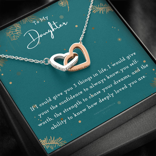 To My Daughter, Daughter Necklace, Anniversary Gift for Daughter, Daughter Gift, Gift for Daughter, Birthday Gift