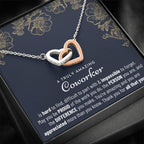 Thank You Gift, Appreciation Gift, Thank You Necklace, Leaving Job Gift for Coworker