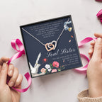 Soul Sister Necklace | Unbiological Sister Jewelry | Badass Sister Necklace | Friendship Heart necklace | Birthday | Graduation | Anniversary