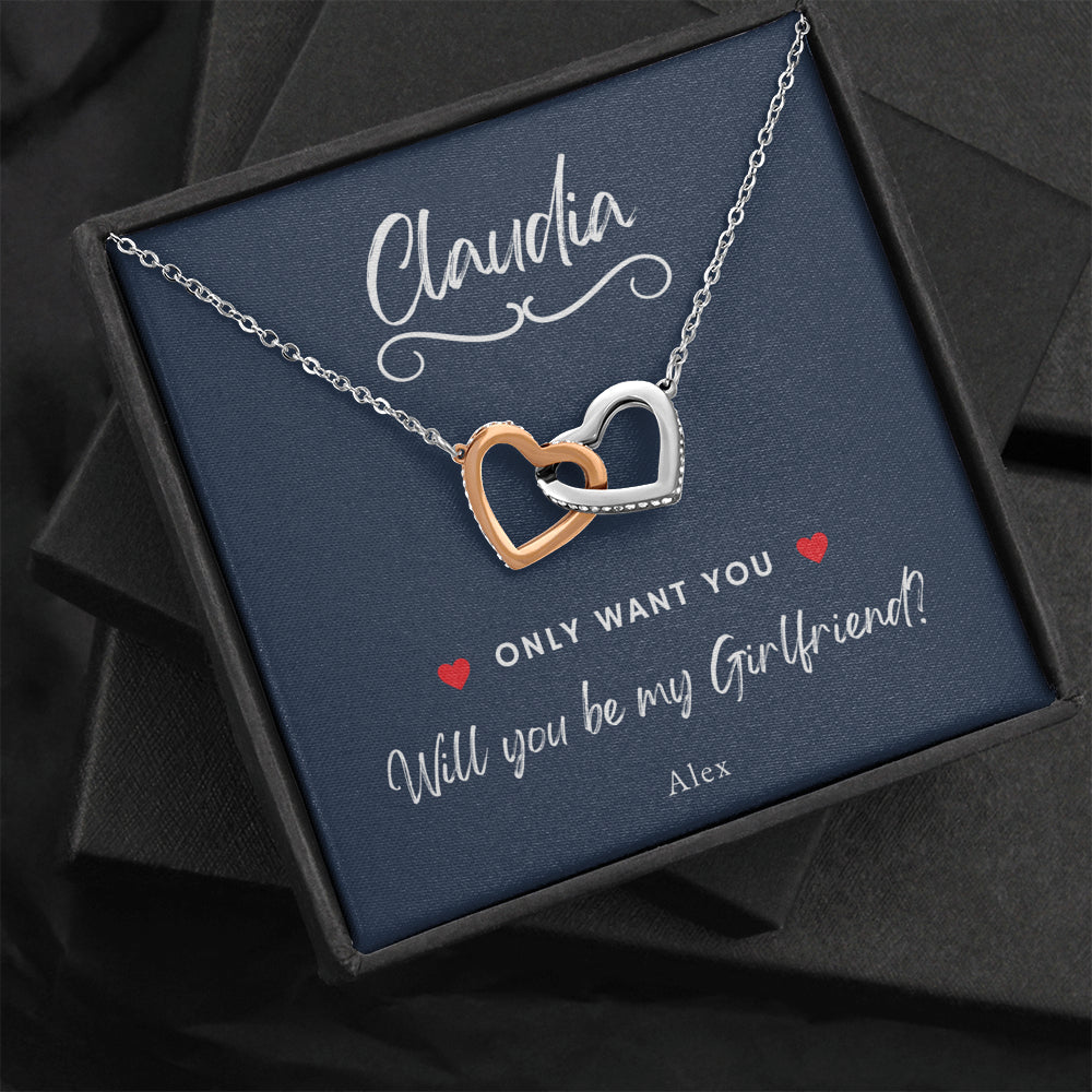 Will you be my girlfriend ?