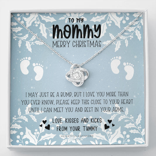 New Mom Christmas, Pregnant Wife Christmas Gift, Christmas Gift For Pregnant Wife, Jewelry For Pregnant Wife, Expecting Wife Christmas