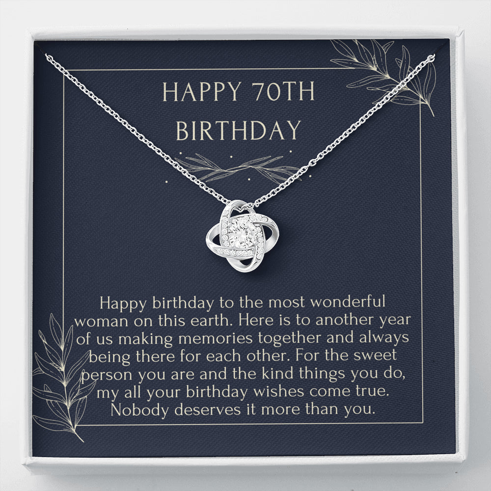 70th birthday