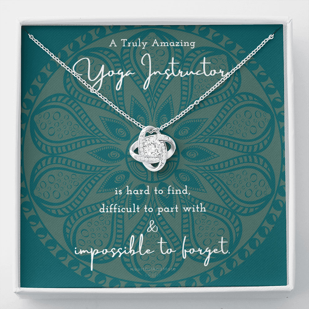 Gift For Yoga Instructor, Yoga Instructor Appreciation Gift, Yoga Teacher Necklace Gift, Yoga Teacher Jewelry, Yoga Teacher Thank You Gift