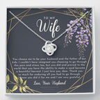 Postpartum Gift for Wife, Gift for Wife Post Pregnancy, Becoming A Mother Gift, Gift For Wife Birth, Wife After Pregnancy Necklace, Wife Becoming A Mom