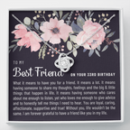 Best Friend 33rd Birthday Gift - Love Knot Necklace